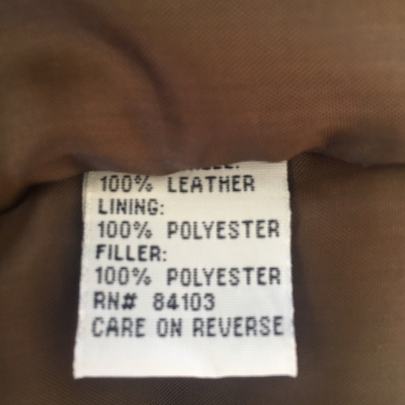 Vintage 80s Suede Aviator Bomber Jacket brown S/M - Picture 8 of 8